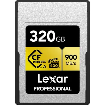 Paměťová karta Lexar Pro Gold CFexpress Typ A 320GB
