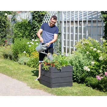 Vyvýšený záhon Garantia Vyvýšený záhon Ergo Quadro S 50 wood