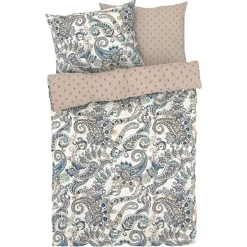 Povlečení KSTL 3-dílné francouzské ložní povlečení Renforcé, 200 x 220 cm, 70 x 90 cm ornamenty