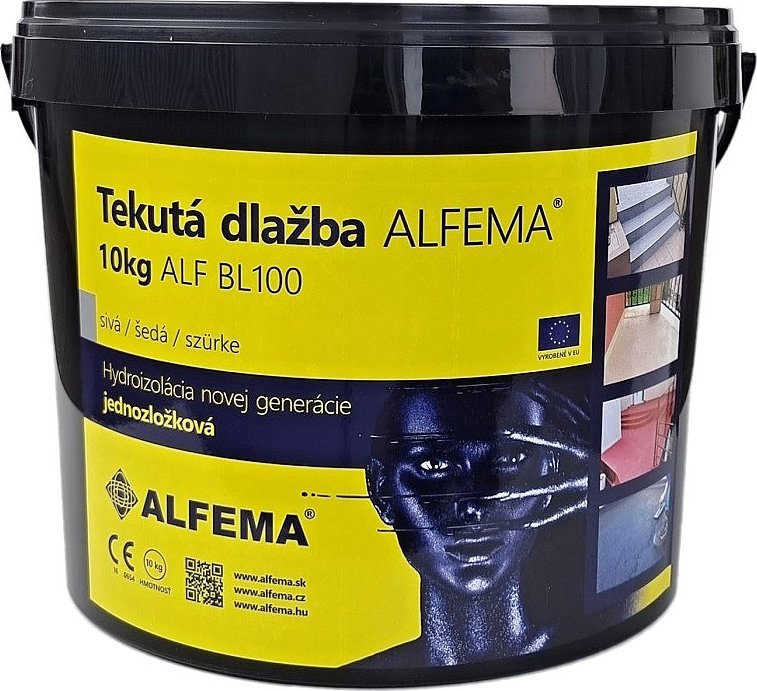 Tekutá dlažba ALF BL100 šedá 10 kg
