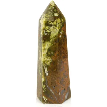 Zelený opál větší špice z Madagaskaru 895g