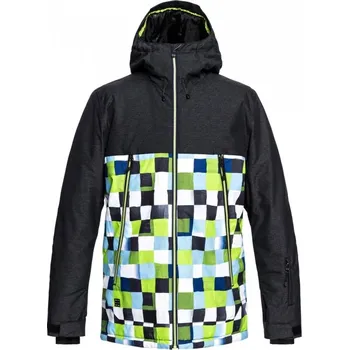 Bunda Quiksilver Sierra 181 gjz2 lime green/check atomic 2018/19 Velikost: S