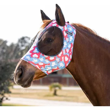 Vybavení pro koně Pro-Tech Maska proti hmyzu Lycra Pro-Tech, s ochranou uší, reaction COB