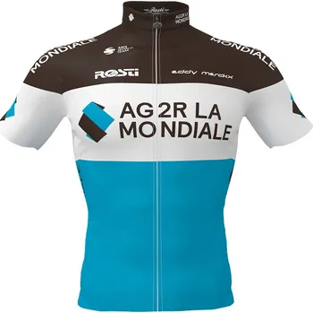 Cyklistické kalhoty Cyklistický dres Rosti AG2R Replica dres