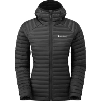 Montane dámská péřová bunda Fem Anti-Freeze Lite Hoodie Barva: black, Velikost: UK8/US4/EUR36/XS