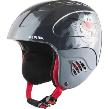 Cyklistické kalhoty Dětská lyžařská helma ALPINA CARAT,NAUGHTY CAT