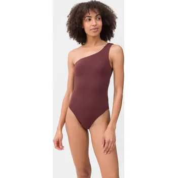 Dámské plavky 4F 4FSS23USWSF027 BROWN Dámské plavky US L