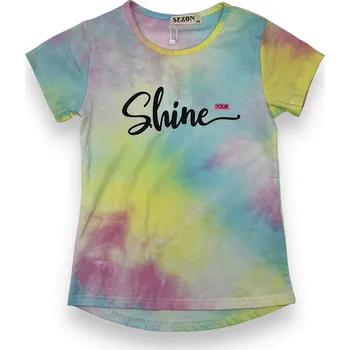 Dívčí tričko Sezon Dívčí trička s krátkým rukávem YOUR SHINE Barva: Růžová, Velikost: 116