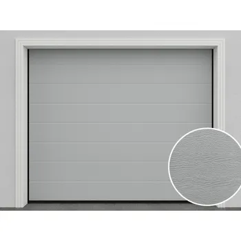 Garážová vrata Sekční garážová vrata DoorHan DIY pro otvor š x v: 3000x2280 mm - Barva stříbrná (RAL 9006)