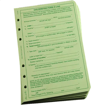 Sada pera s tužkou Taktický Formulář Rite in the Rain All Weather 9 LIne CAS - Close Air Support Zelený