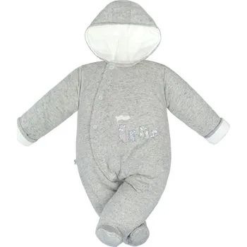 dívčí zimní kombinéza Zimní kojenecká kombinéza Baby Service šedá Animals velikost 74