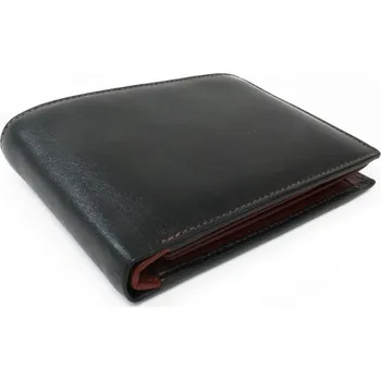 Peněženka Černohnědá pánská kožená peněženka s vnitřní zápinkou 513-4404A-60/44