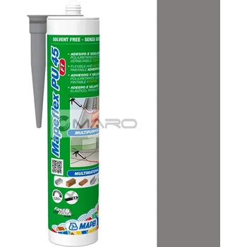 stavební silikon Mapei Tmel těsnící polyuretanový Mapeflex PU 45 FT, 113 cementově šedá, 6PG011343HN