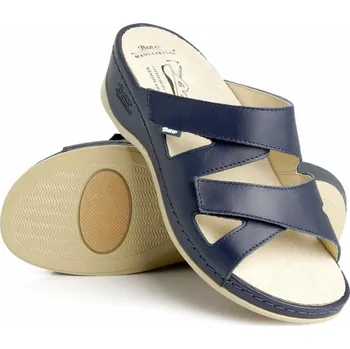 Dámské pantofle Batz pantofle EVELIN - Modrá Velikost: 40