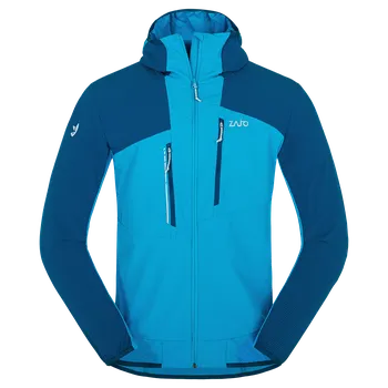 Pánská softshellová bunda Zajo Meran M Jacket Objevuj přírodu a vzepři se větru v lehké a odolné bundě Meran - Meran M Jacket pánské Modrá S
