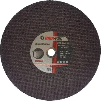 Řezný kotouč Řezný kotouč na kov 350 x 3.0 x 25.4 mm M08164