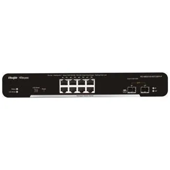 Switch Ruijie RG-NBS3100-8GT2SFP-P, 8-Port, POE Switch - RG-NBS3100-8GT2SFP-P