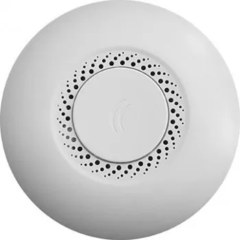 Mikrotik cAP-2nD stropní AP OS L4, 1xLAN, 2.4Ghz 802.11bgn, plast. krabice, napájecí adaptér