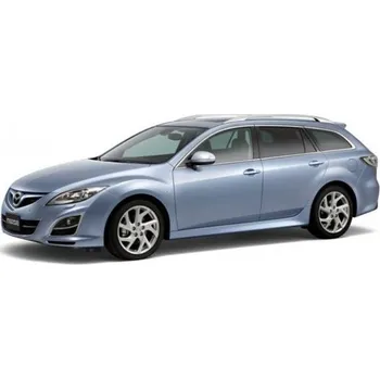 Nosič kol Příčníky Modula Oval Bar Open Rail Black Mazda 6 Combi 2008-2013 s podélníky