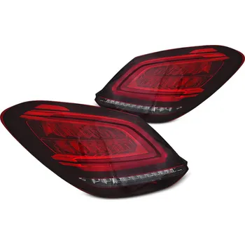 Zadní světlomet Zadní světla LED s LED dynamickým blinkrem pro Mercedes-Benz C W205 14-18 červená