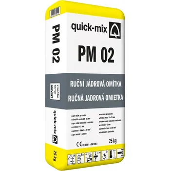 Omítka QUICK-MIX PM 02 Malta univerzální jádrová omítka (25kg/pyt)