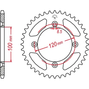 Osvětlení pro motocykl GROSSKOPF rozeta hliníková barva světle modrá 798 56 SUZUKI RM 80/85 02-18, YAMAHA YZ 80/85 93-24 (JTR798.56) (GROSSKOPF rozeta hliníková barva světle modrá 798 56 SUZUKI RM 80/85 02-18, YAMAHA YZ 80/85 93-24 (JTR798.56))