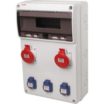 modulární přístroj a rozvaděč v458 - ZSF30200000.V /3952 Zásuvková skříň IP44 pouze vydrátovaná