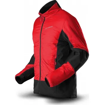 Cyklistická bunda Pánská sportovní bunda TRIMM Zenon červená Barva: red/ grafit black, Velikost: M