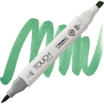 Lihová fixa TOUCH oboustranná Brush & Chisel, G58 Mint green light