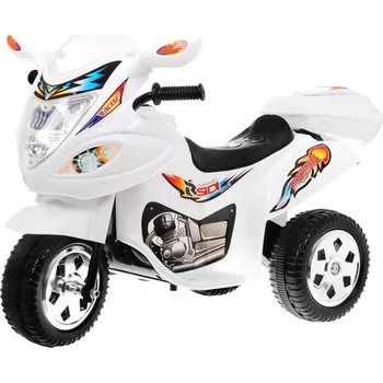 Dětské elektrovozidlo RKToys Dětská elektrická motorka Speed Bílá