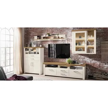 Obývací stěna Obývací stěna York typ 11 Pino aurelio/Dub artisan Doprava ZDARMA.