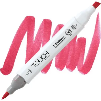 Lihová fixa TOUCH oboustranná Brush & Chisel, R11 Carmine