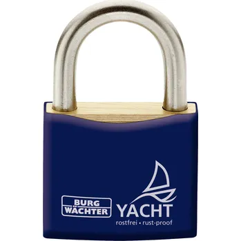 Visací zámek Burg Wächter 35471 visací zámek 40.00 mm zámky s různými klíči modrá na klíč