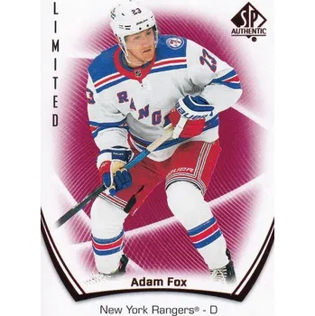 Karetní hra paralel karta ADAM FOX 21-22 SP Authentic Limited Red číslo 99