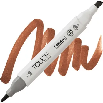 Lihová fixa TOUCH oboustranná Brush & Chisel, BR91 Natural oak