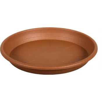 Podmiska Podmiska pod květník CILINDRO plastová d42cm terakota