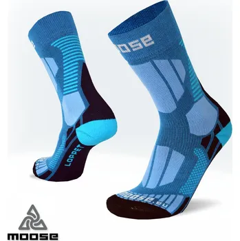 Pánské ponožky LOPPET běžkařské merino ponožky Moose