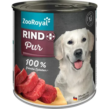 Krmivo pro psa ZooRoyal čisté hovězí maso+ 6 × 800 g