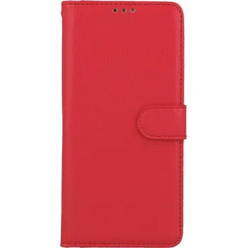Pouzdro na mobilní telefon Pouzdro Xiaomi Redmi Note 12 knížkové červené s přezkou (kryt neboli obal na Xiaomi Redmi Note 12)