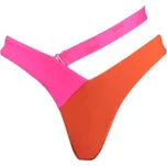 Dámské plavky PUMA SWIM WOMEN COLOURBLOCK V-SHAPE BRIEF 1P 938071-01 BROWN S