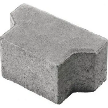 Dlažba BEST Betonová zámková dlažba BEATON půlka tl.6 cm přírodní