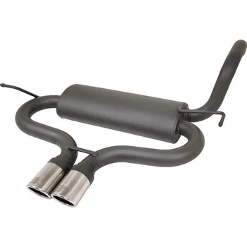 Výfuková trubka ULTER SPORT Sportovní výfuk TOYOTA Aygo 2005-2014, 2x duplex koncovka kulatá 70mm Vyberte motor: 1,0 50kW HATCHBACK