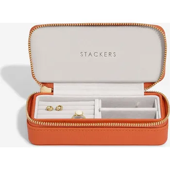 Šperkovnice Stackers, Cestovní šperkovnice Orange Medium Travel | oranžová 76183