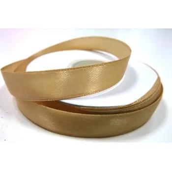 Stuha Stuha saténová 24 mm - sv.zlatá - 1m