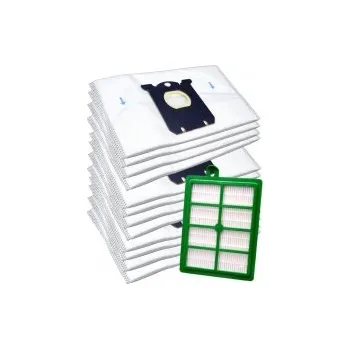 Sáček do vysavače HEPA Filtr k vysavači PHILIPS FC 9020 Universe sada a 5L sáčky 1+12ks