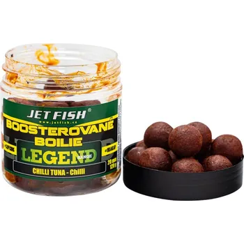 Boilies Jet Fish Boosterované Boilie Legend Range Chilli Tuna + Chilli 250ml Průměr: 24mm