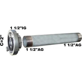 Čerpadlo METABO Spojka Storz s prodlužovací hadicí