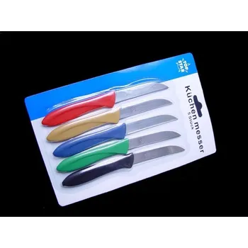 Kuchyňský nůž nůž kuch.7cm - 5ks barevný mix, NR/plast