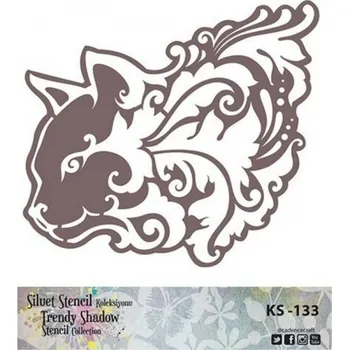 Šablona Cadence stínová – kočka