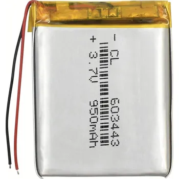 Li-Pol baterie 950mAh, 3.7V, 603443